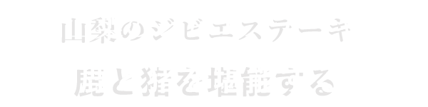 山梨のジビエステーキ